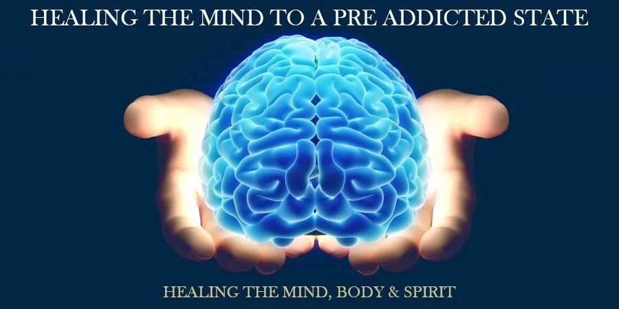 HEALING THE MIND TO A PRE ADDICTED STATE