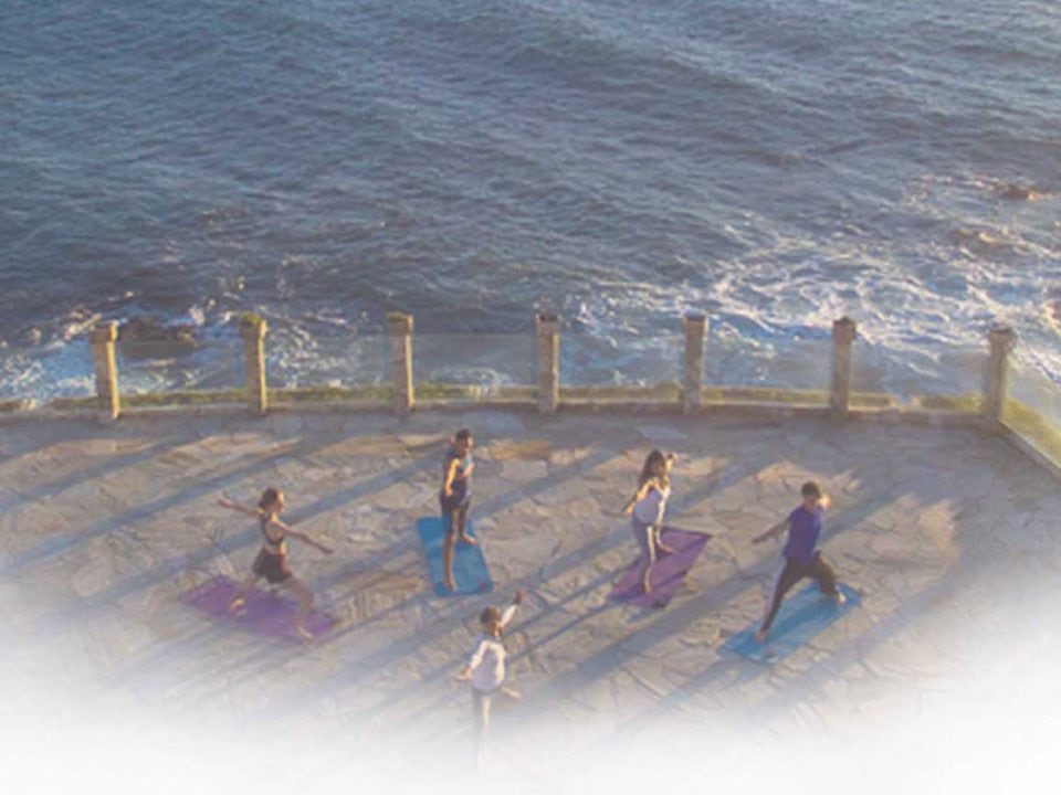 luxury wellness center on the beach