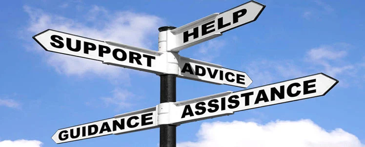 support help guidance assistance