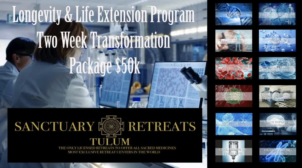 Stem cell treatment for longevity at Holistic Sanctuary