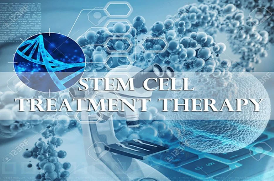 Stem Cell Treatment Preparation Stem cell treatment being prepared under medical supervision