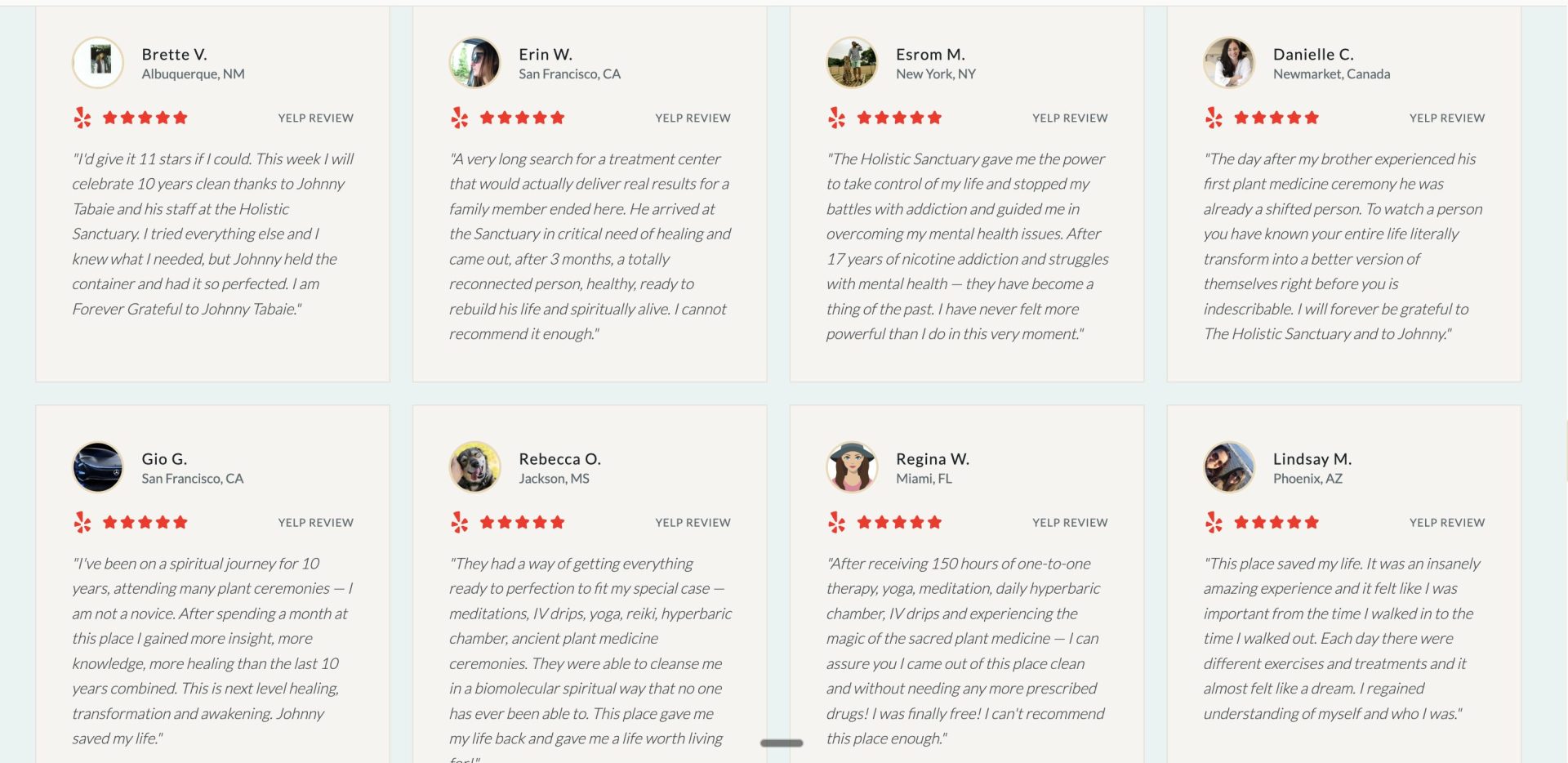 Past Client Reviews: Holistic Sanctuary on Yelp 