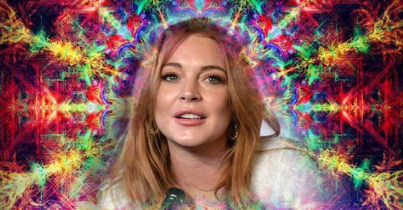 lindsay lohan Ayahuasca psychedelic