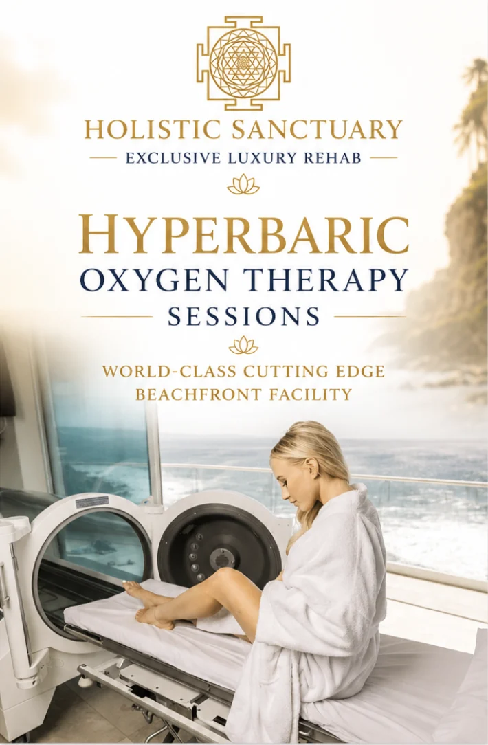 Hyperbaric oxygen chamber sessions at Holistic Sanctuary