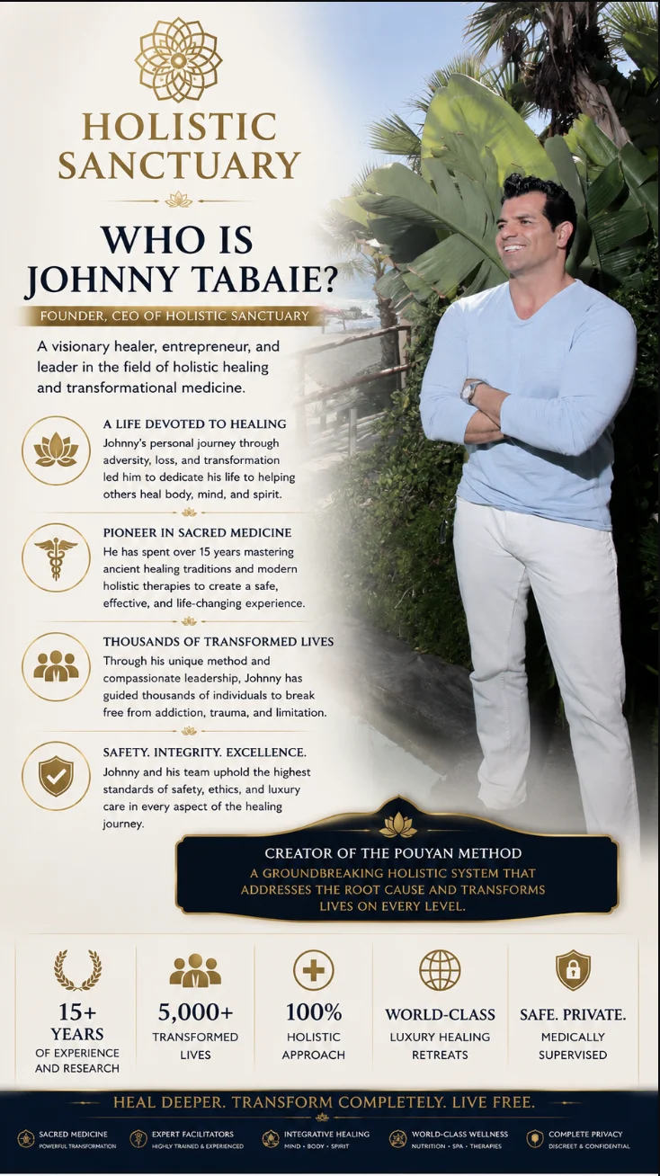 Johnny Tabaie, founder and Director of Operations of Holistic Sanctuary
