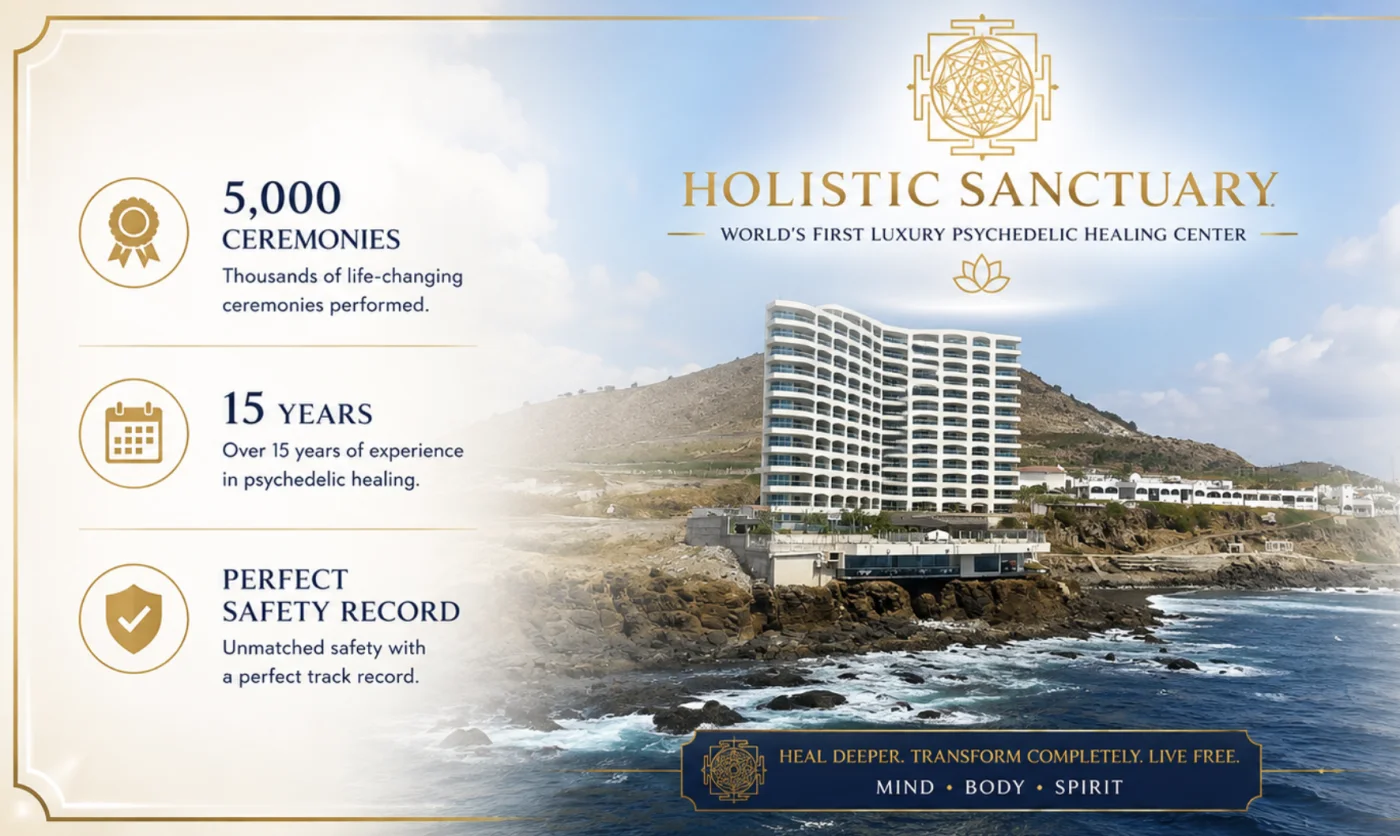 Holistic Sanctuary — 15 years, 5,000+ ceremonies, perfect safety record