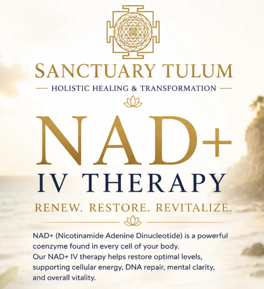NAD+ IV drip therapy administered under medical supervision at Holistic Sanctuary