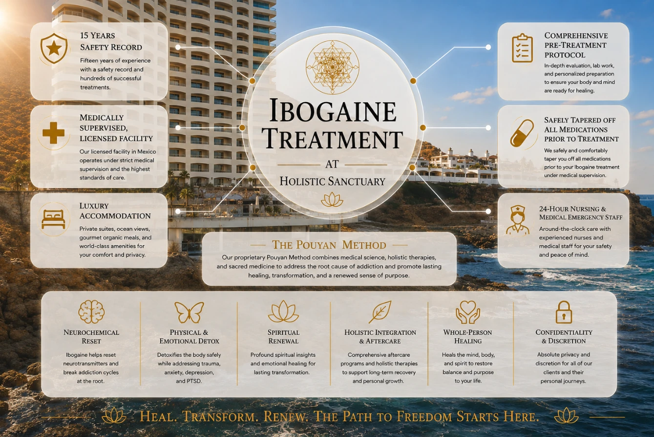 is ibogaine safe — the licensed oceanfront facility answer at Holistic Sanctuary