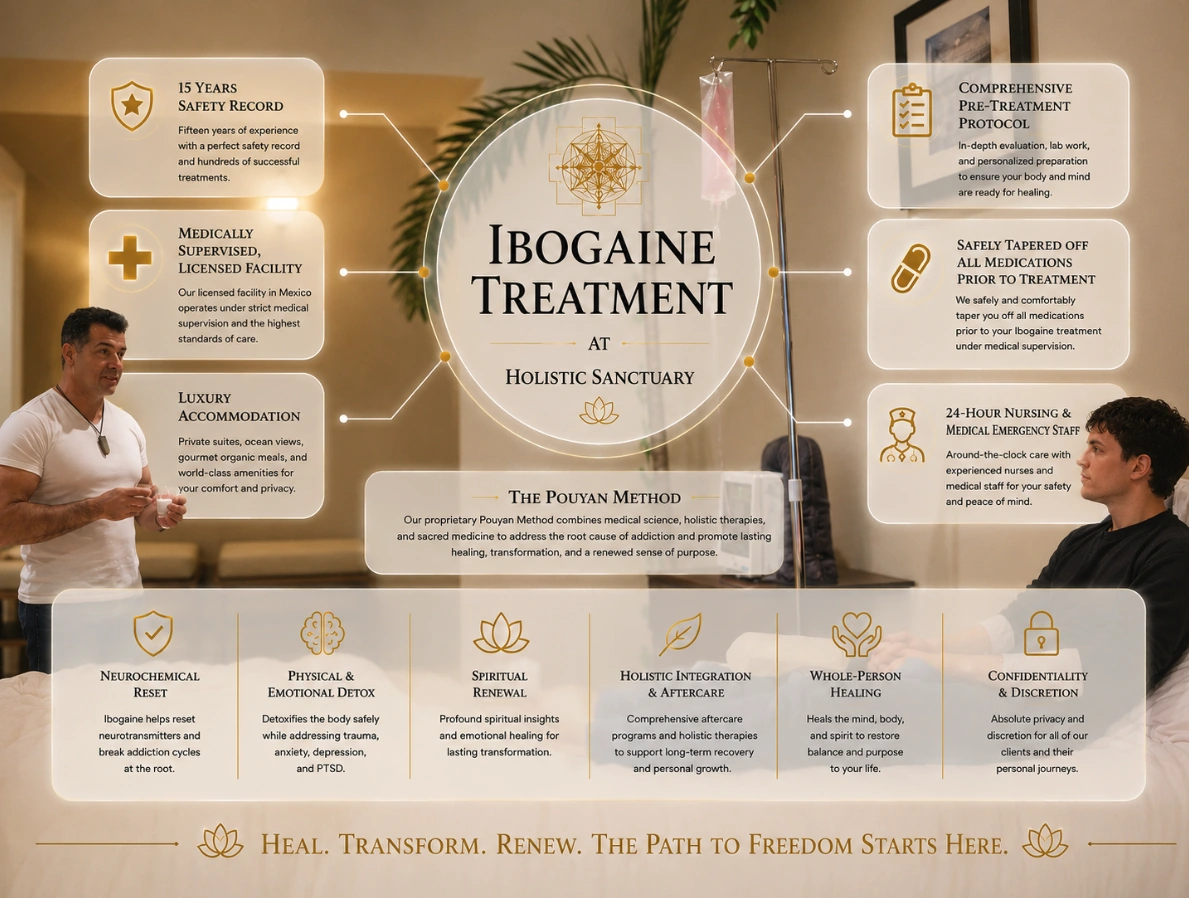 how dangerous is ibogaine without preparation — the Pouyan Method preparation-first alternative