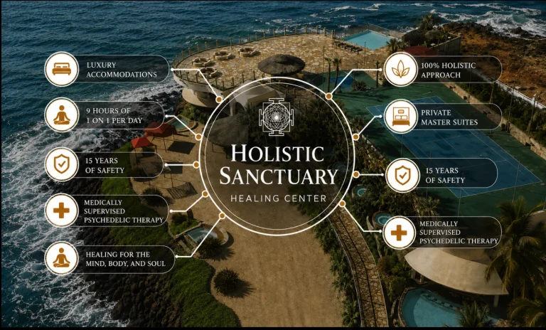 Rehab Success Rates: What the Numbers Mean Aerial view of the Holistic Sanctuary oceanfront luxury rehab center in Baja